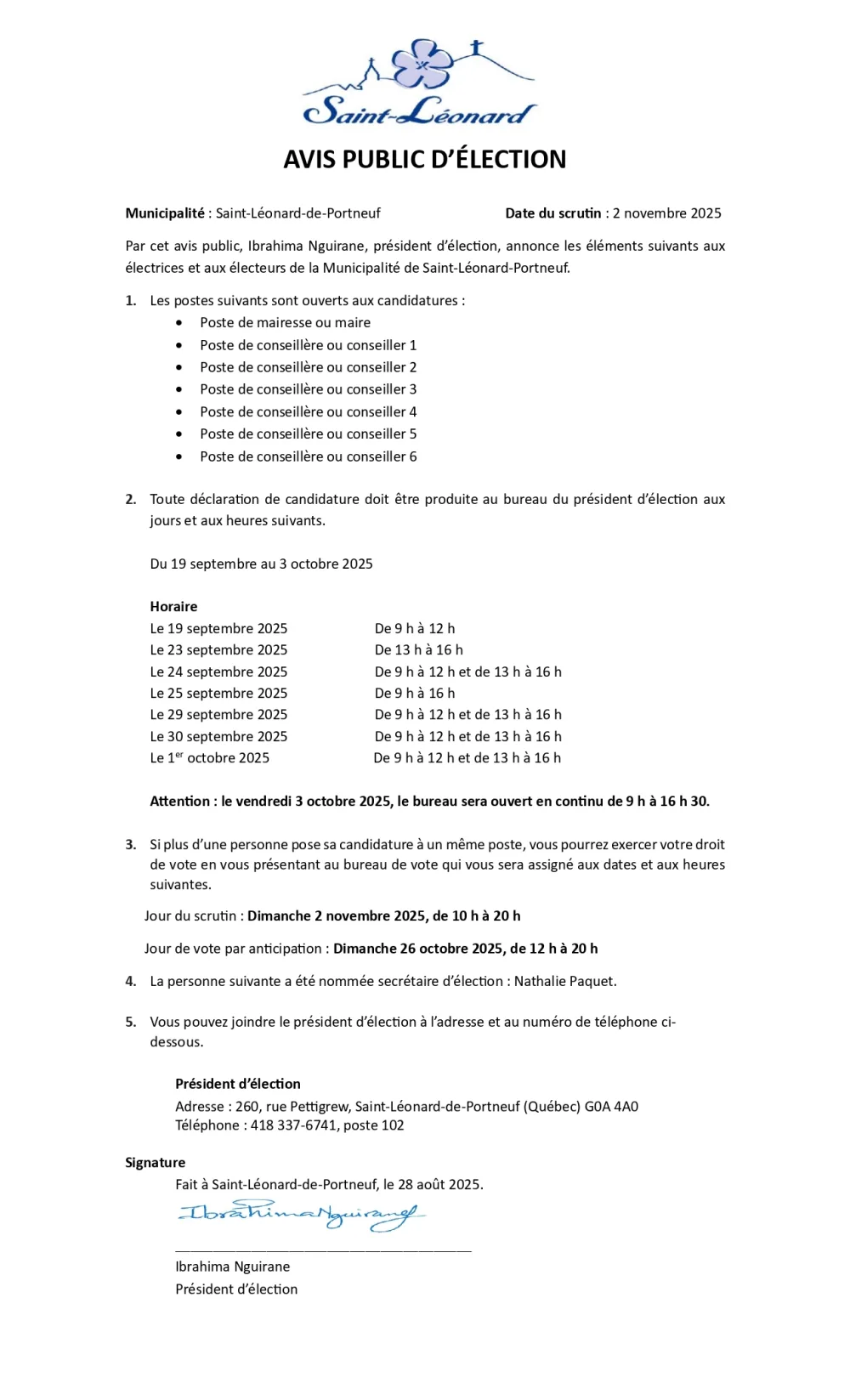 AVIS PUBLIC DELECTION 2025docx page 0001