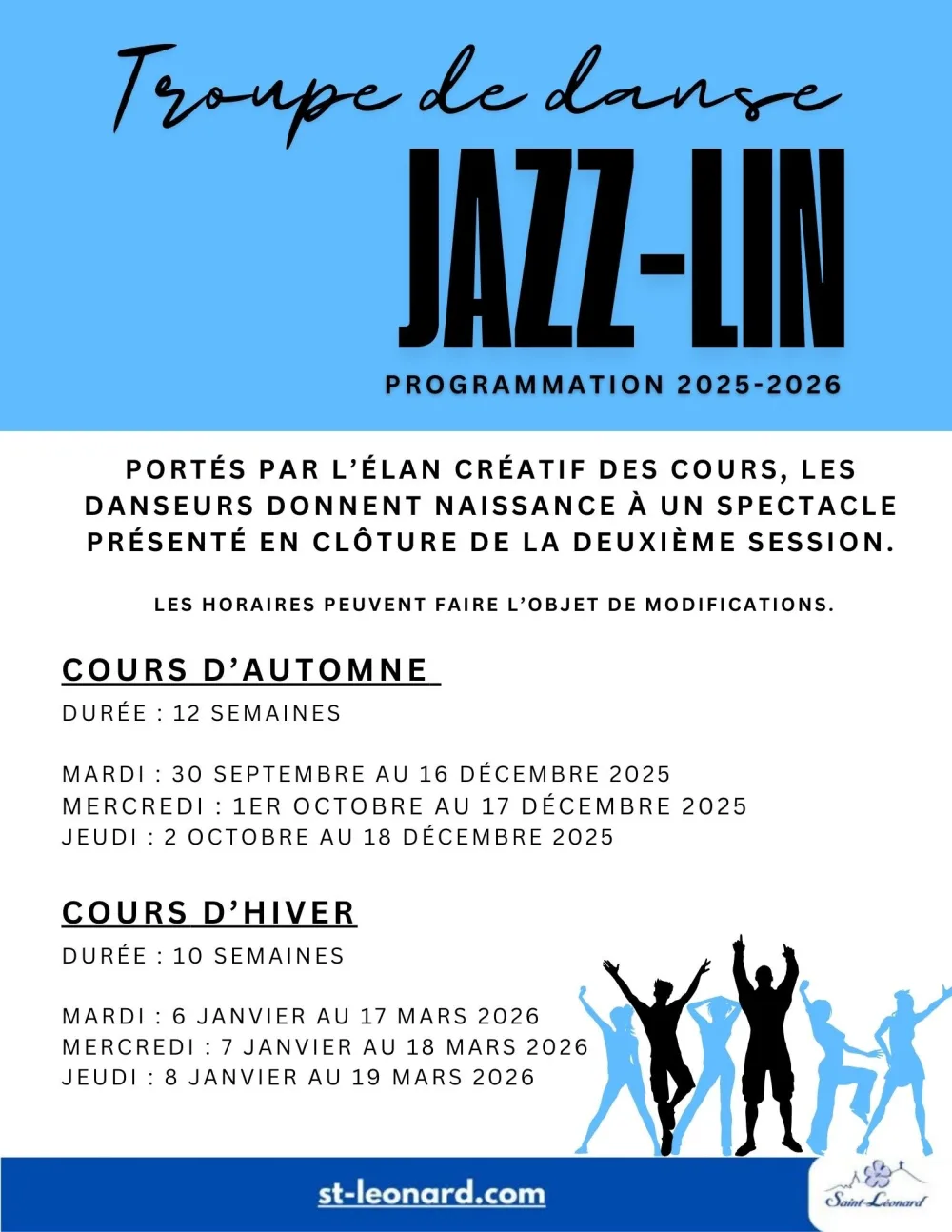 Affiche Ballet Jazz v2