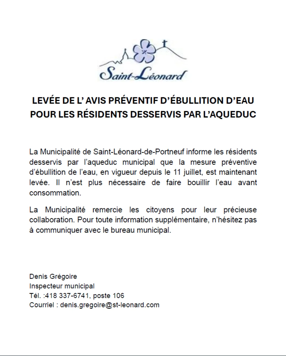 Capture decran Leve ebullition