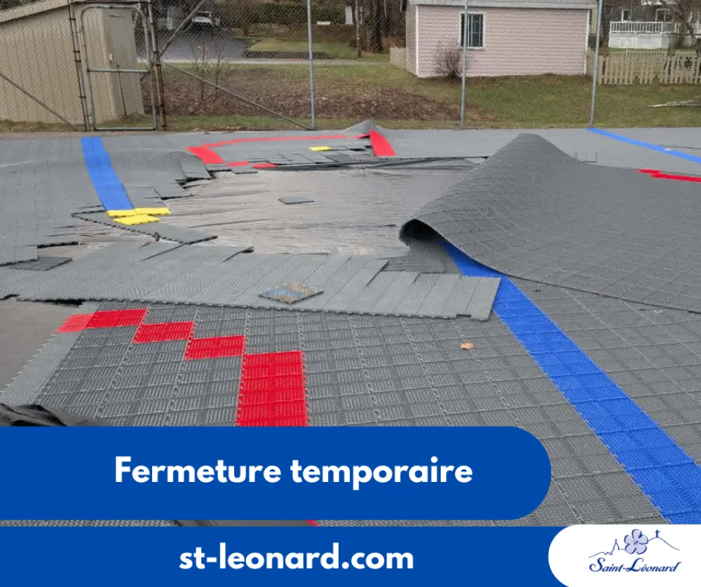 Surface fermeture