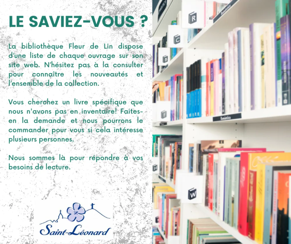 Le saviez vous inventaire bibliotheque