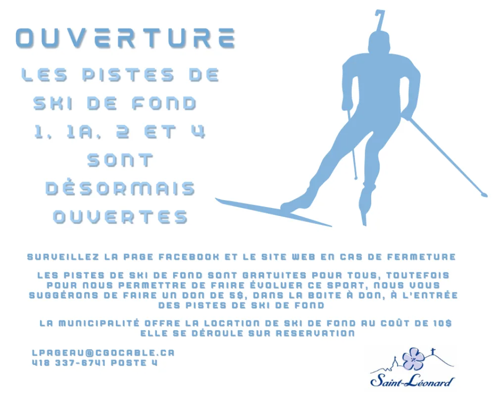 Ouverture piste 4